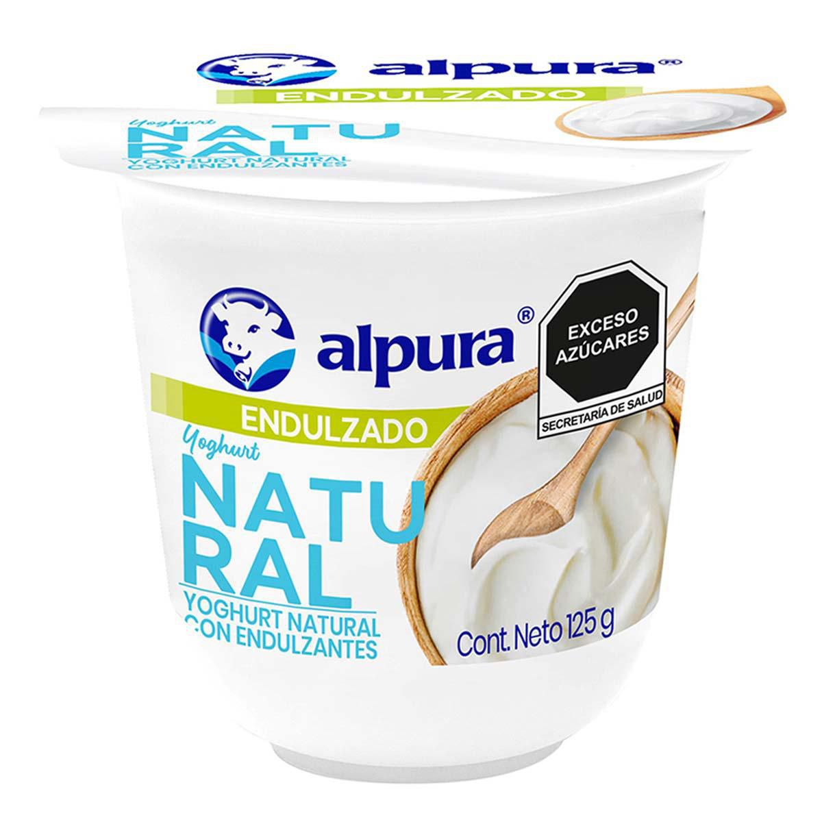 Yoghurt Alpura Natural Endulzado 125g