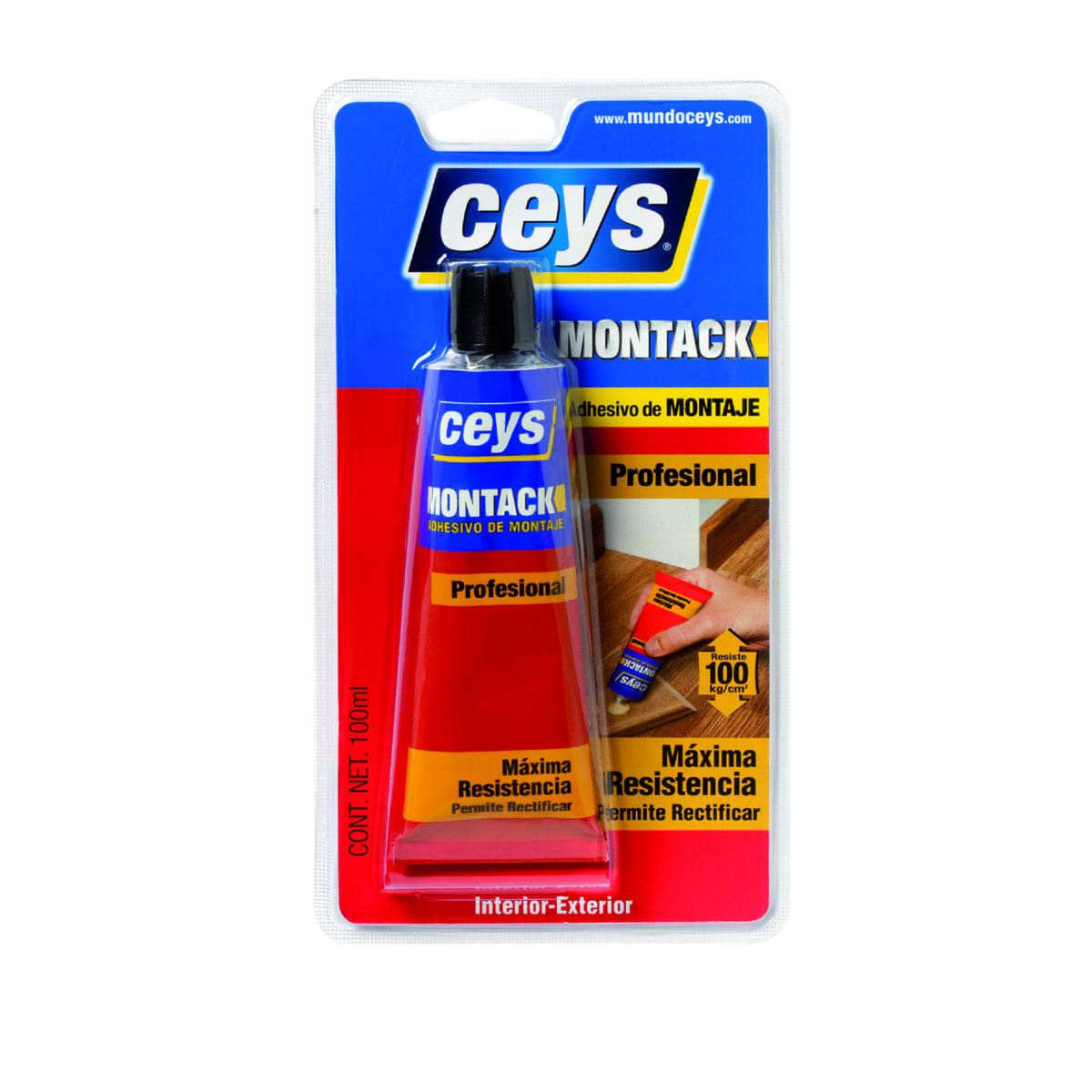 Adhesivo Ceys 100Ml Montj Profe Transpa.