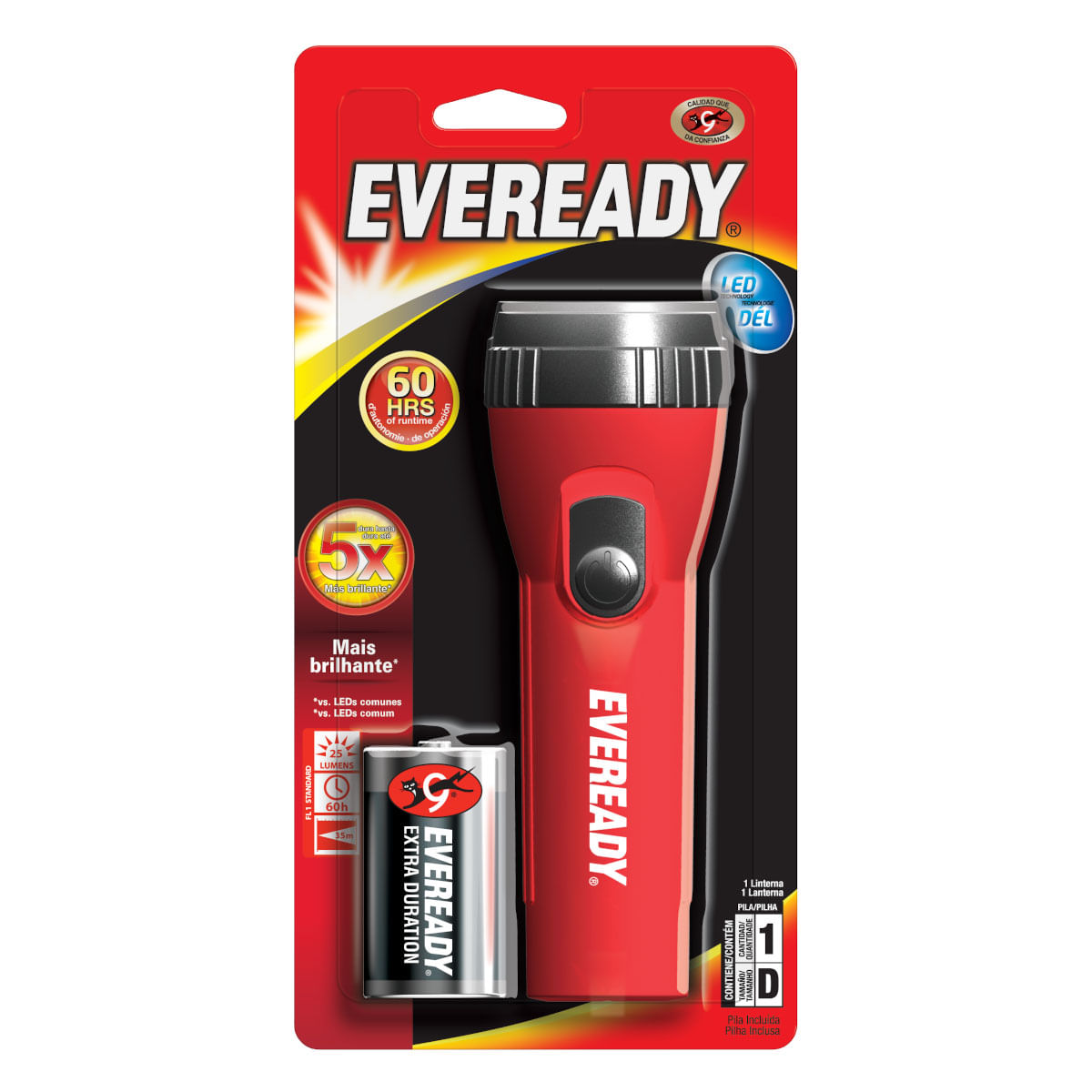 Linterna Eveready One D