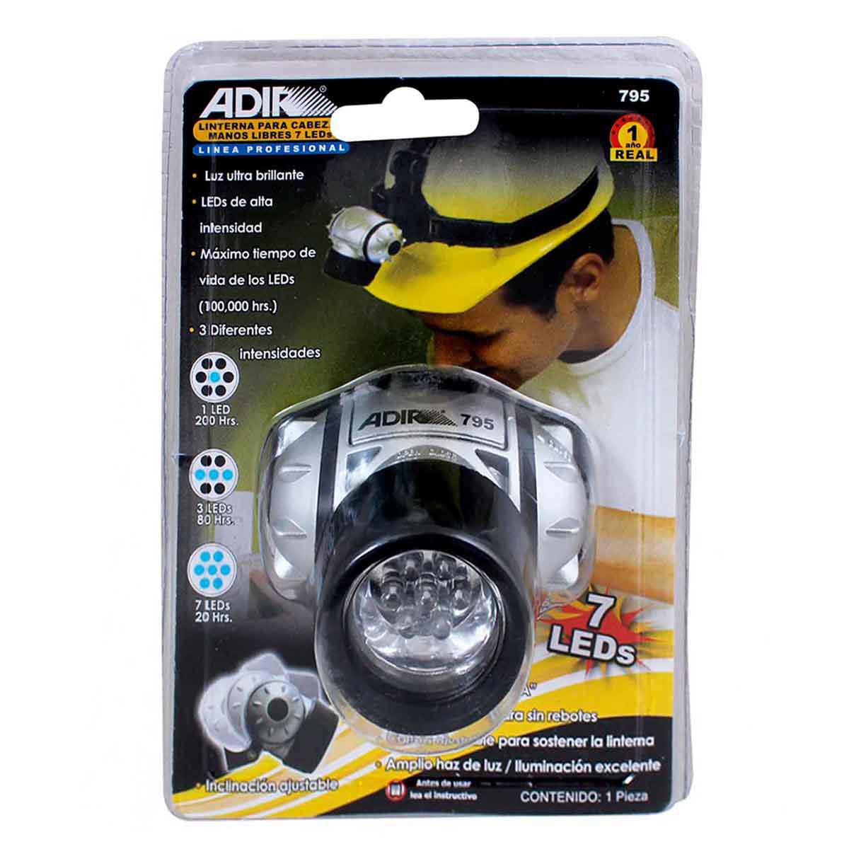 Linterna Adir Led Manos Libres