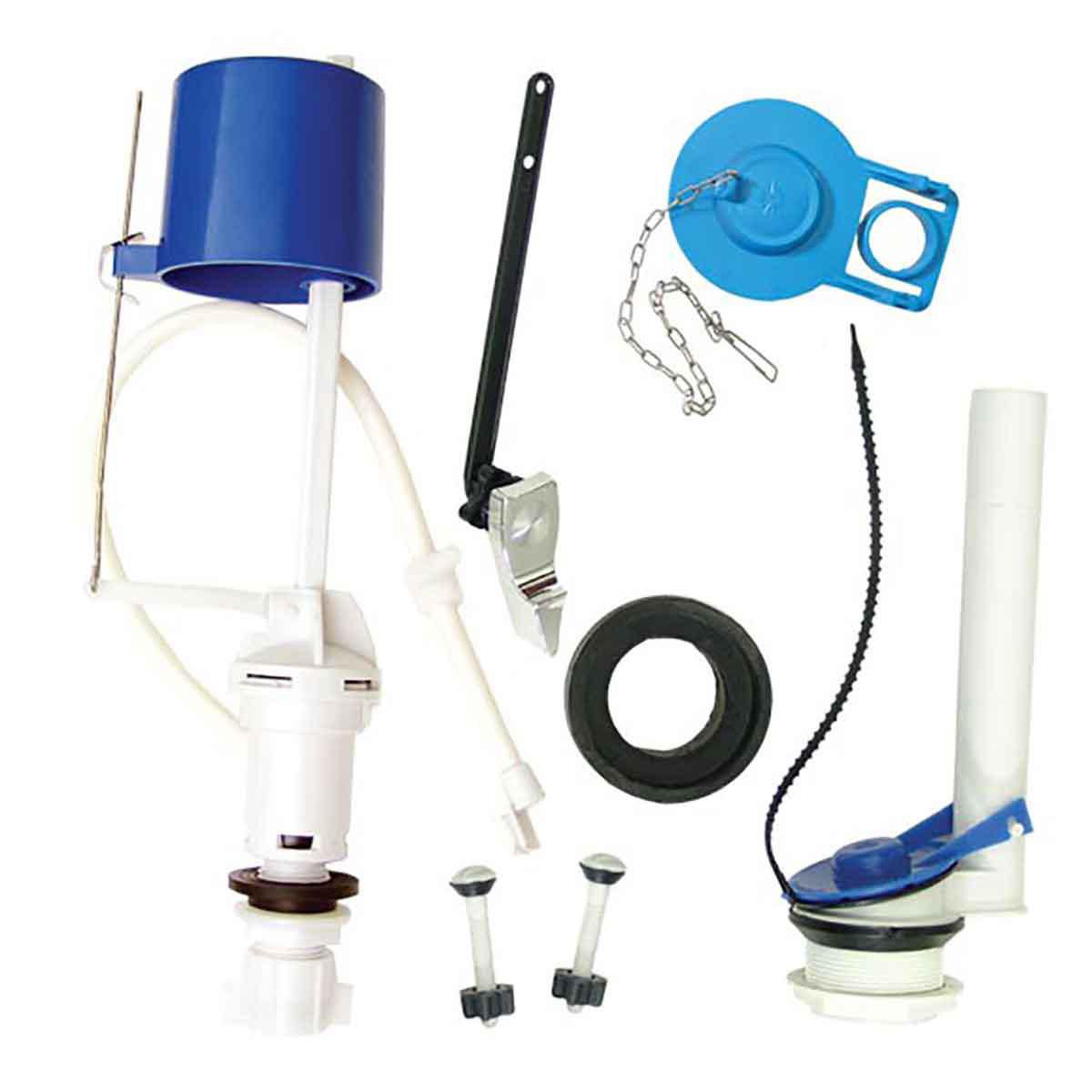 Herraje WC Redac Tanque 25 Piezas.