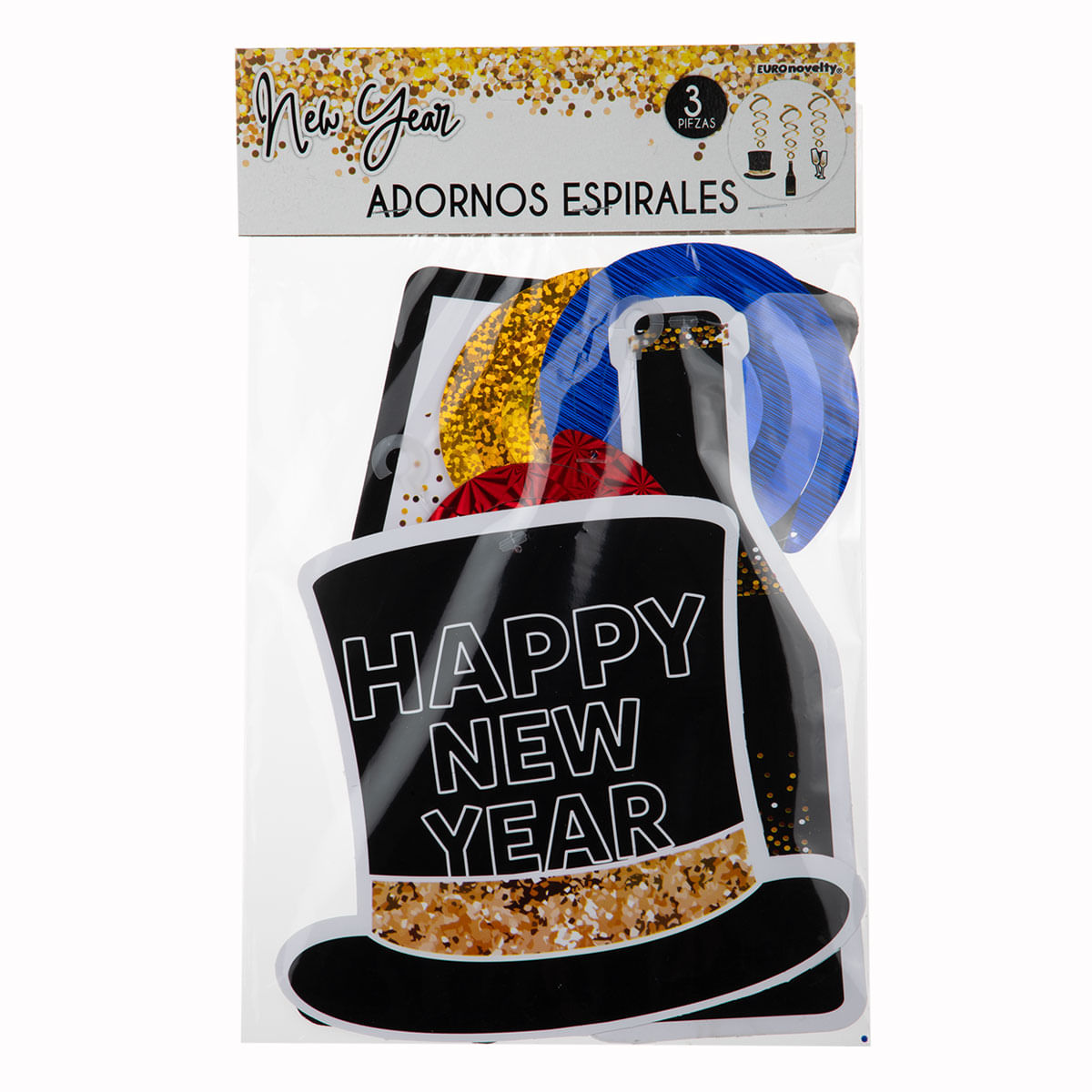 Adorno Euronovelty Espiral NY Oro