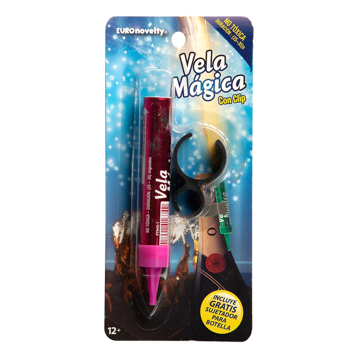 Vela Clip Euronovelty Negro VLVMCC