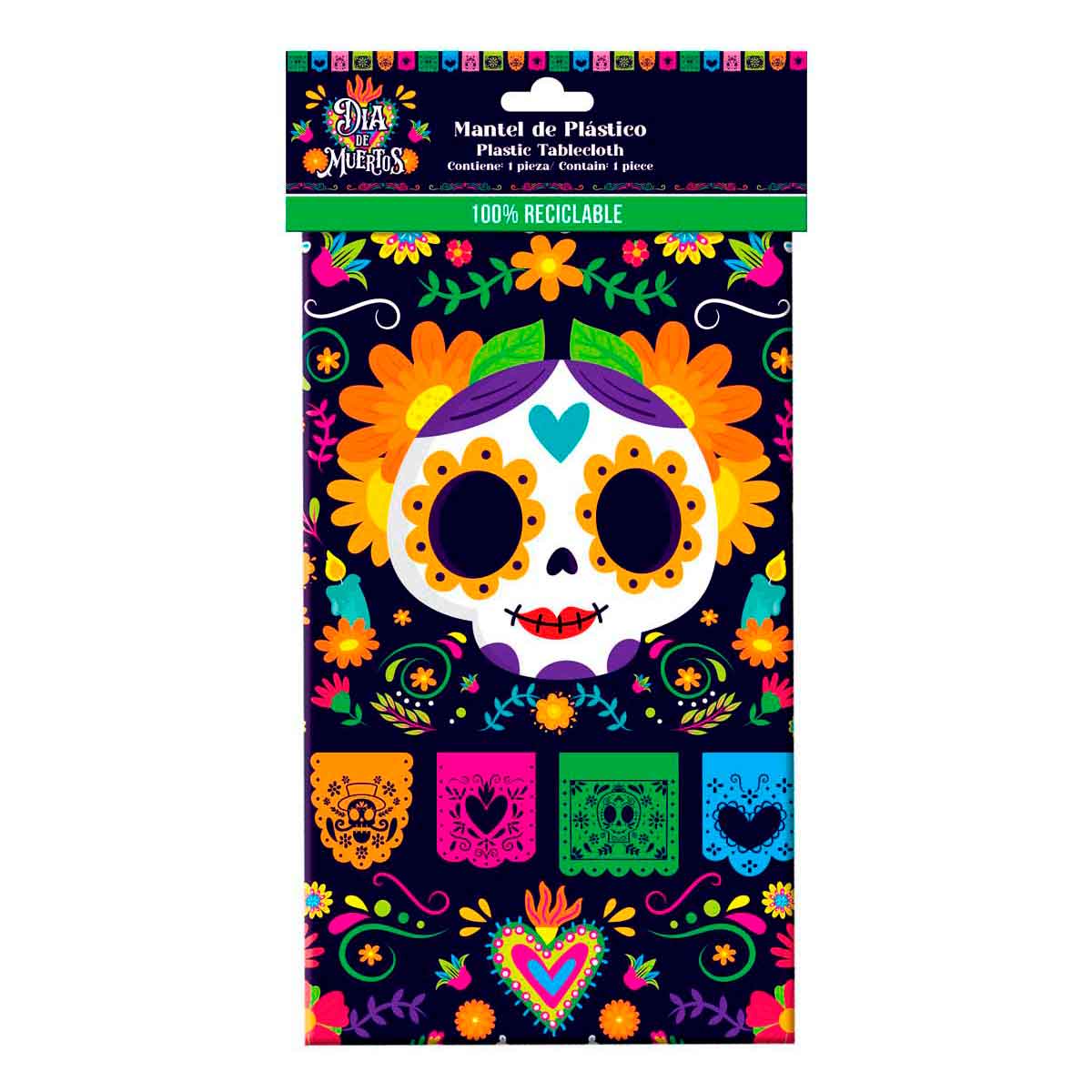 Mantel Granmark De Plastico Dia Muertos