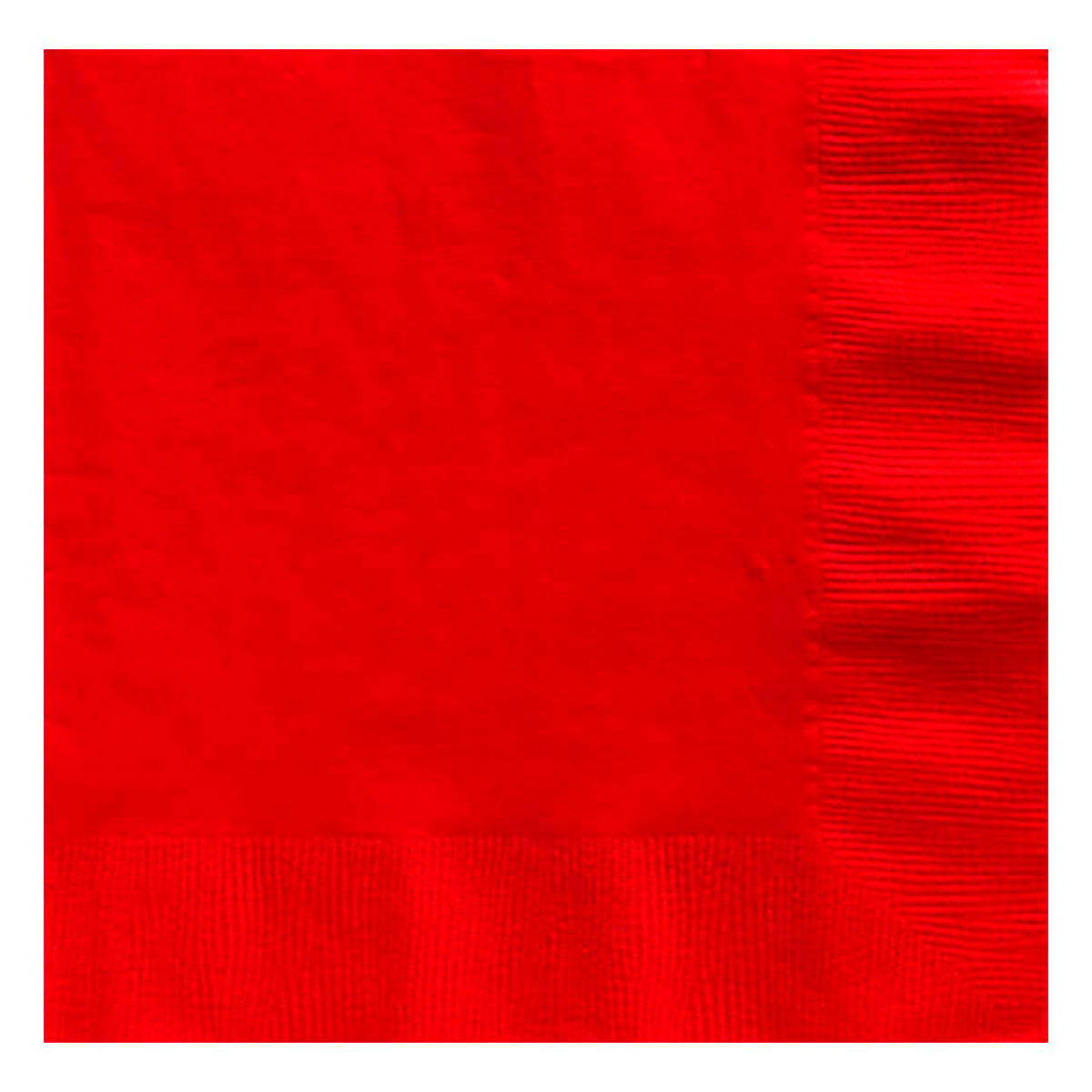 Servilletas Coctel con 50 Rojo Granmark