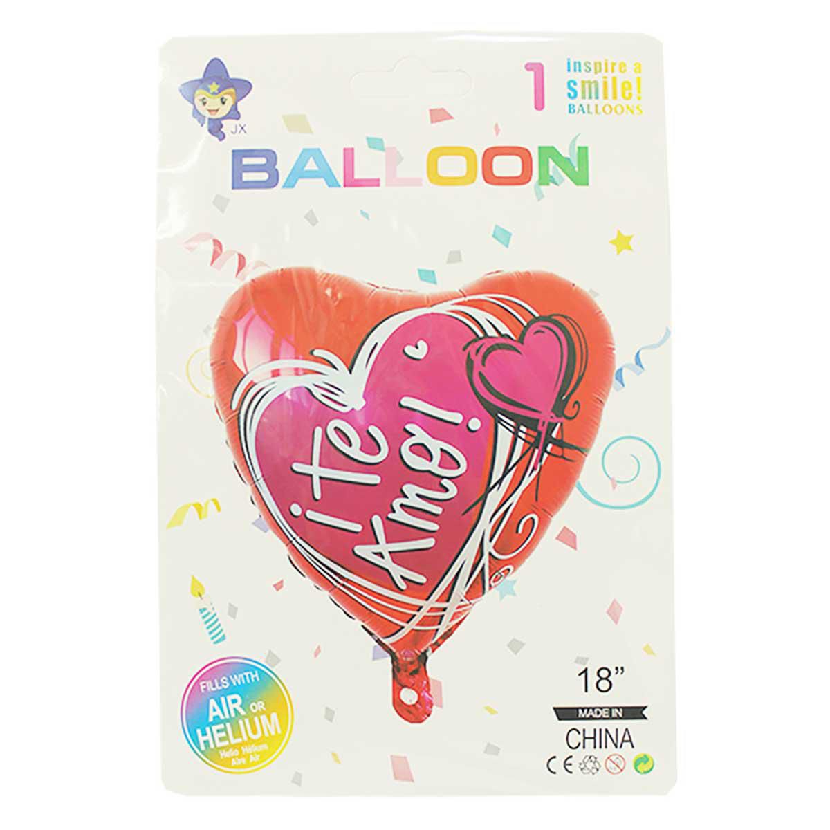 Globo Decorativo Corazón Mensaje Solmar