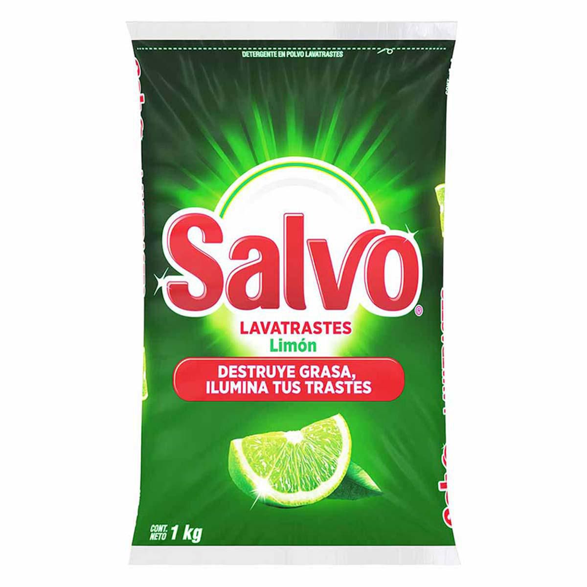 Lavatrastes en Polvo Salvo Limón 1kg