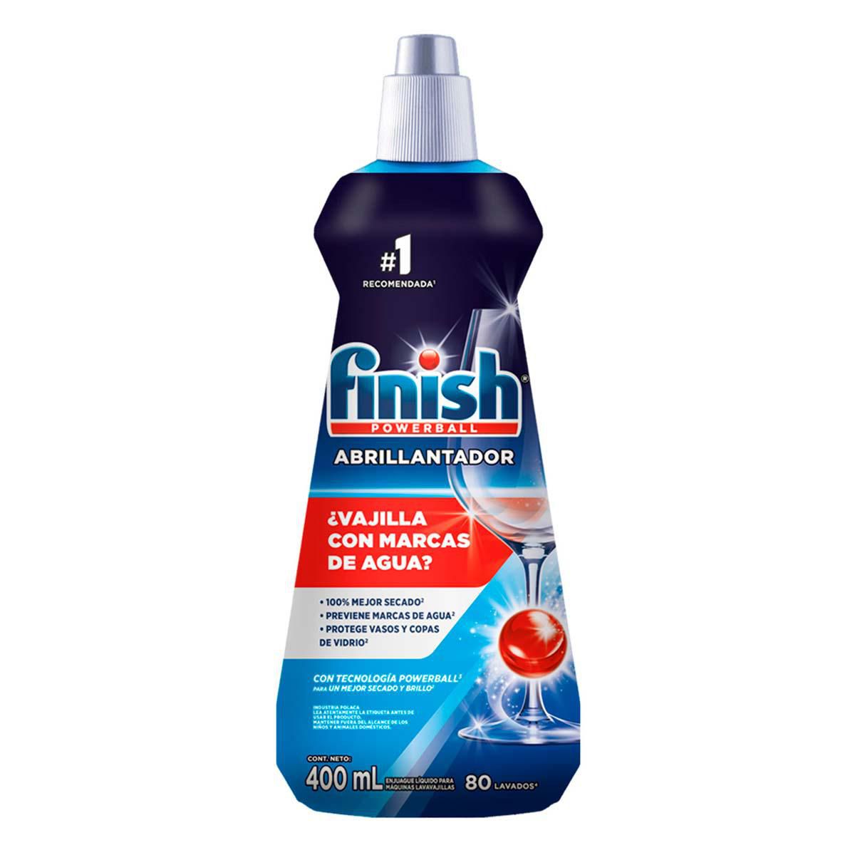 Lavavajillas Líquido Finish Abrillantador 400ml