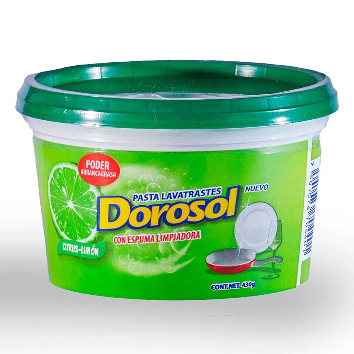 Lavatrastes en Pasta Dorosol Limón 430g