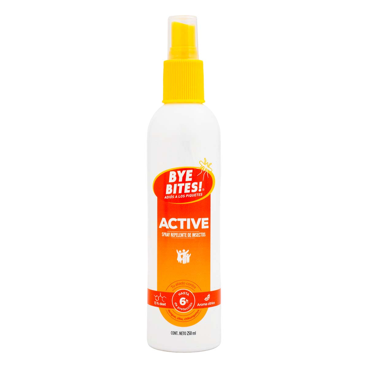 Repelente Bye Bites Active 250ml