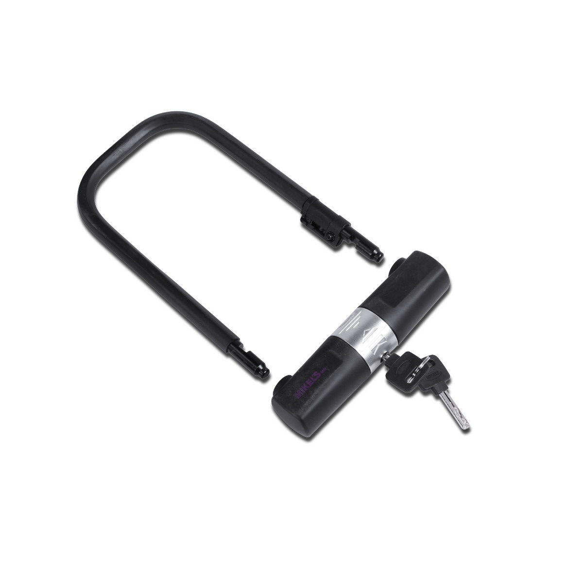 Cable candado tipo U, rígido 12 mm, con cable 1.2 mts