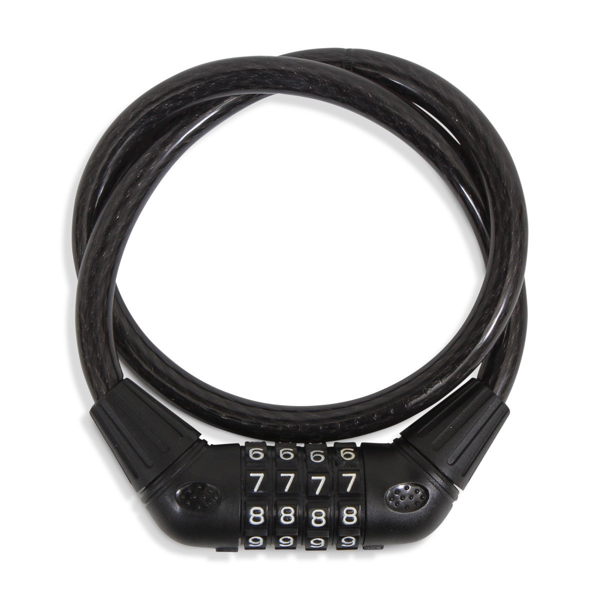 Cable candado de combinación 4 dígitos