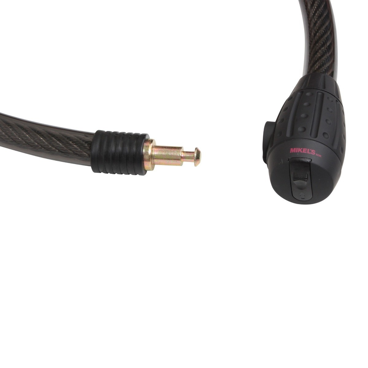 Cable candado flexible HD 2 llaves de seguridad (1.5 mts)