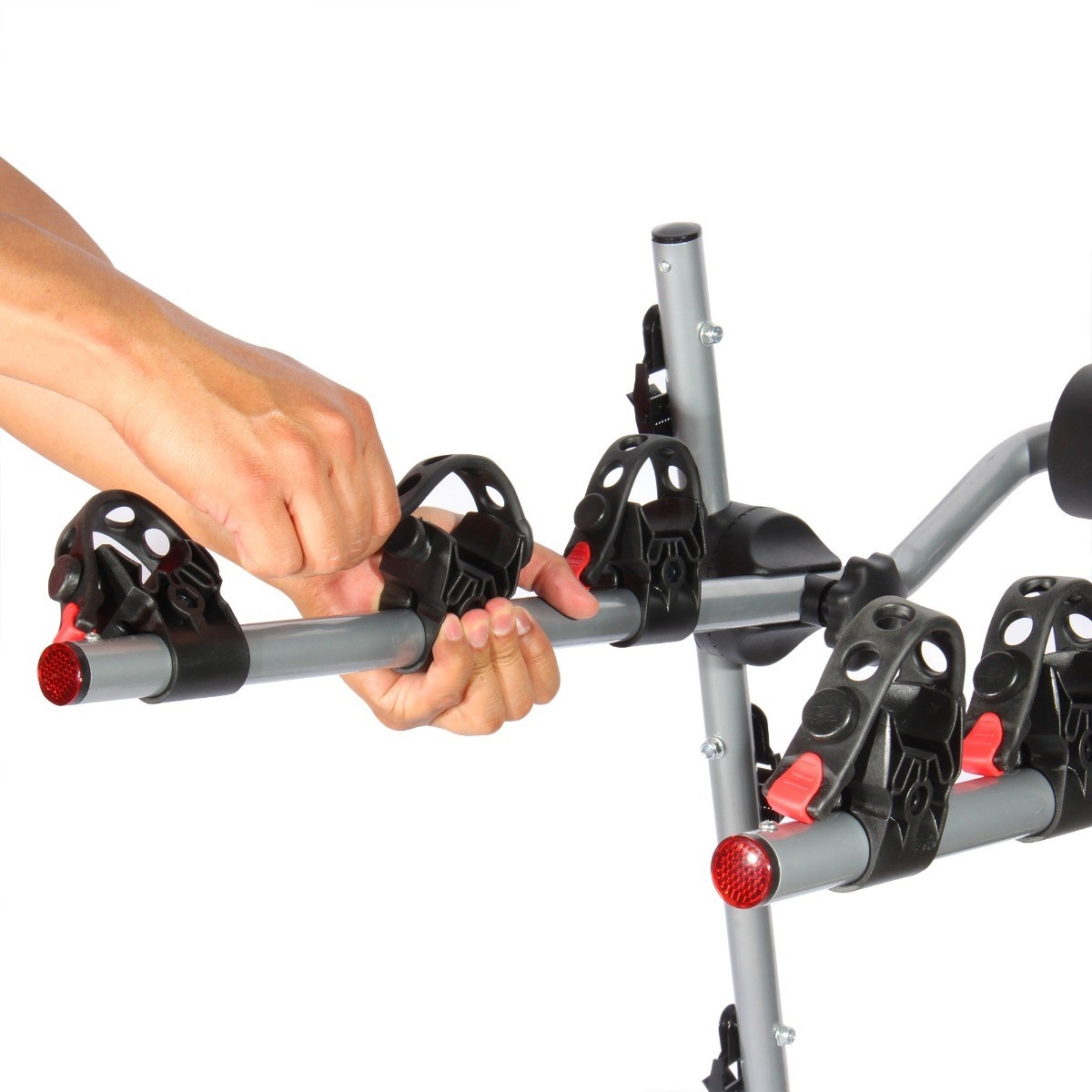 Rack para 3 Bicicletas Montaje en Cajuela 45Kg