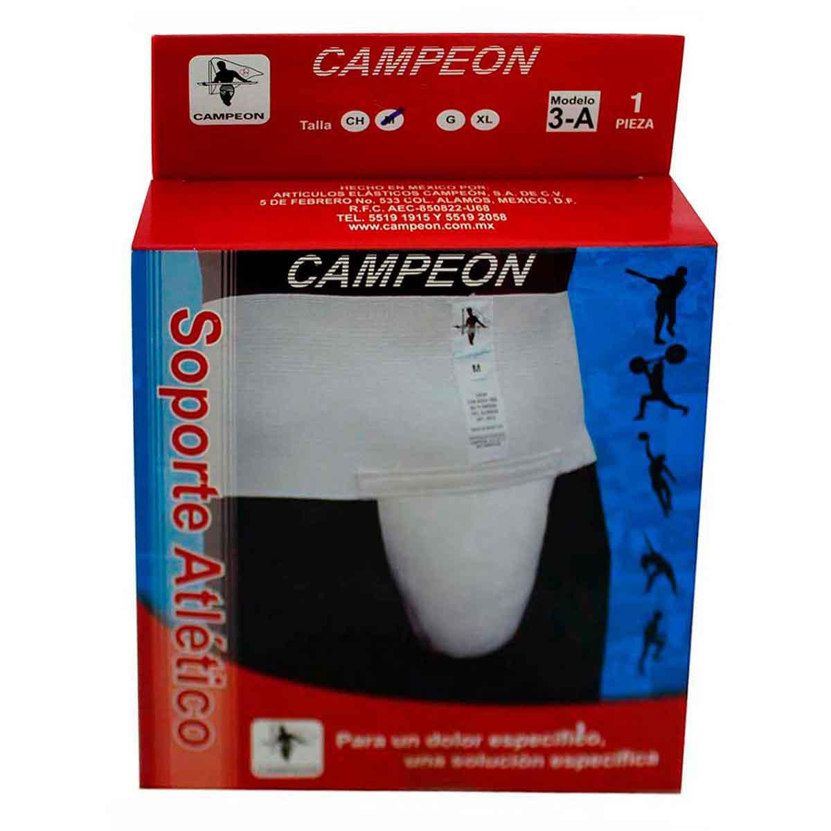 Soporte Faja Campeon Ancha Atletica Med