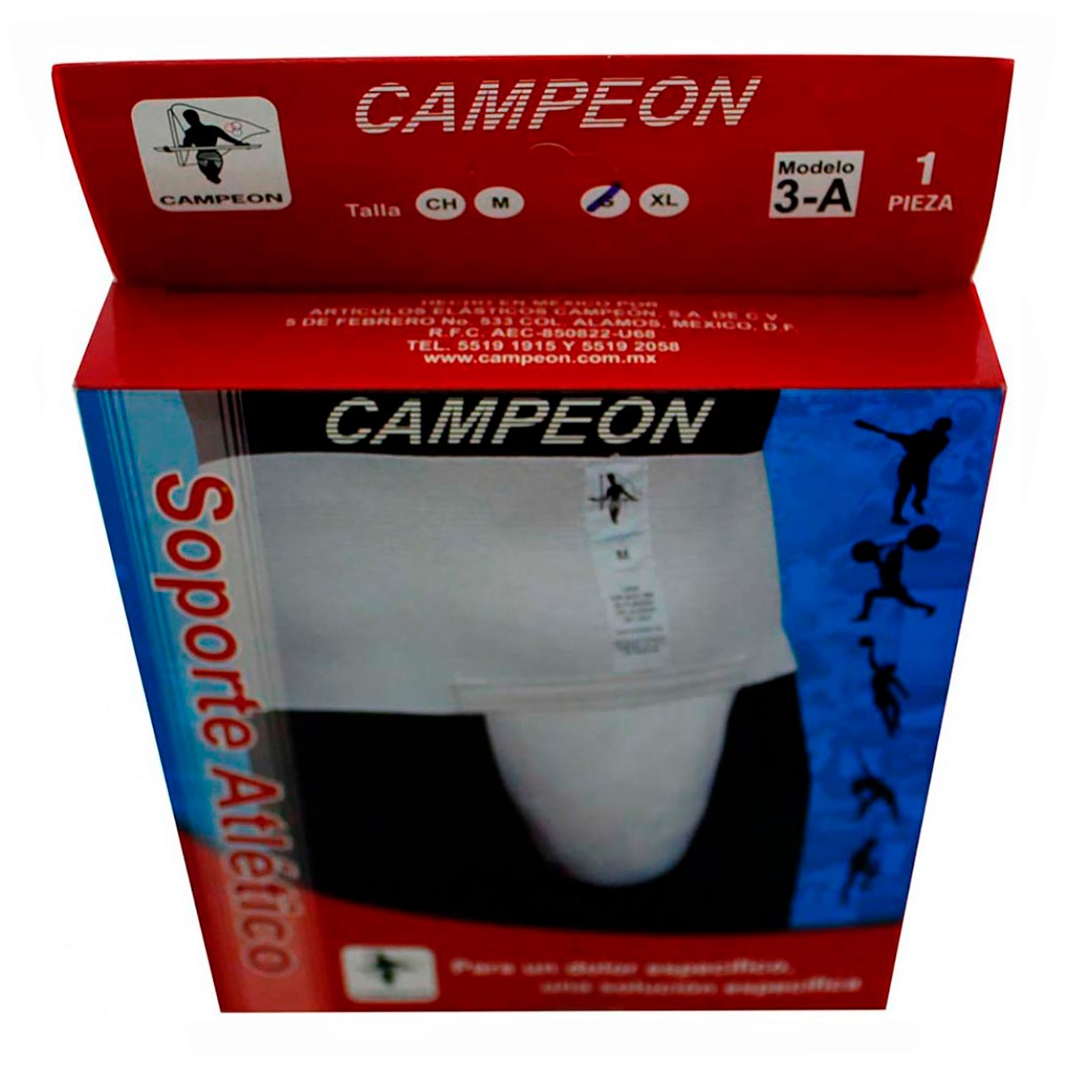 Soporte Faja Campeon Ancha Atletica Gde