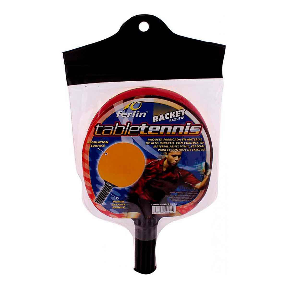 Raqueta Ping Pong Ferlin 1 Pz.