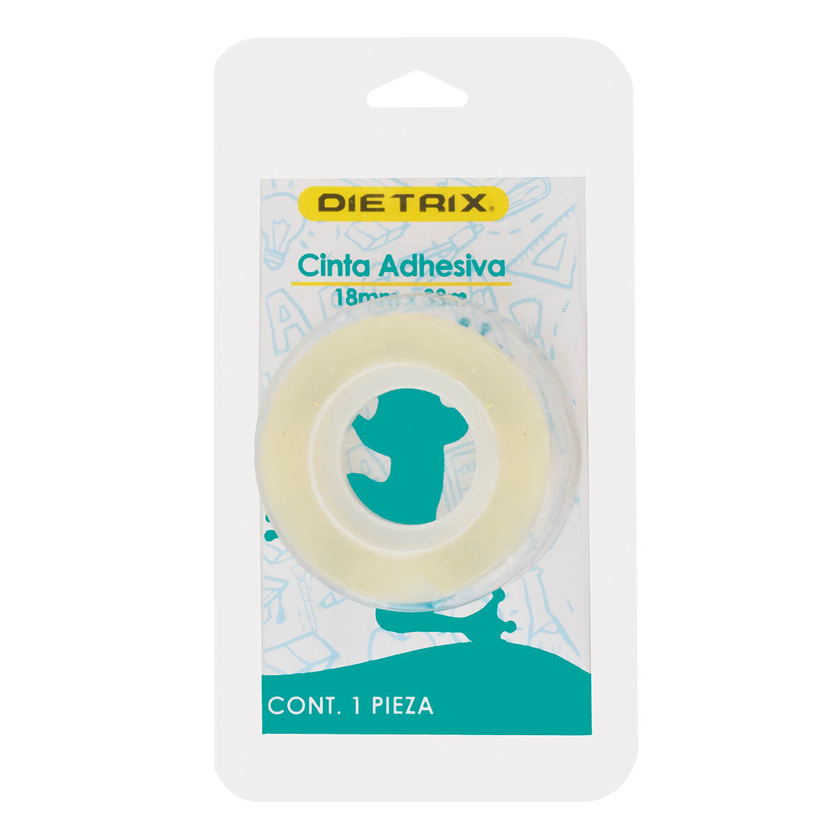 Cinta Adhesiva Dietrix Transparente