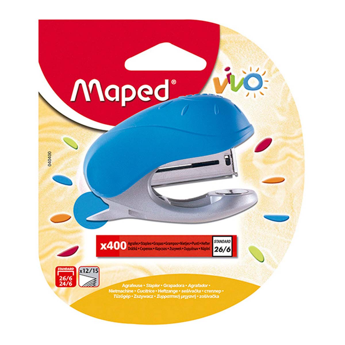 Engrapadora Mini Maped con 400grapas