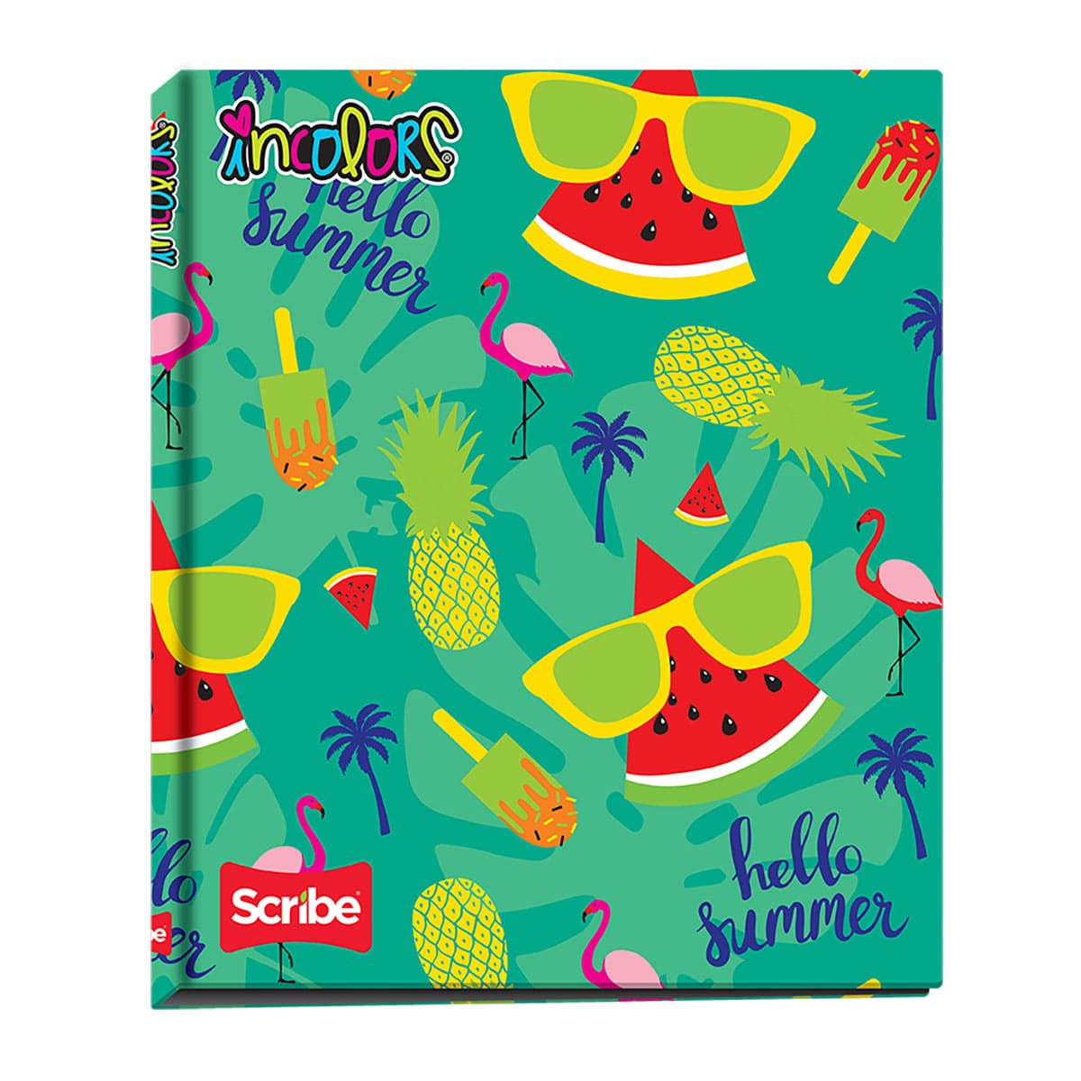 Carpeta profesional Scribe raya 100 hojas.