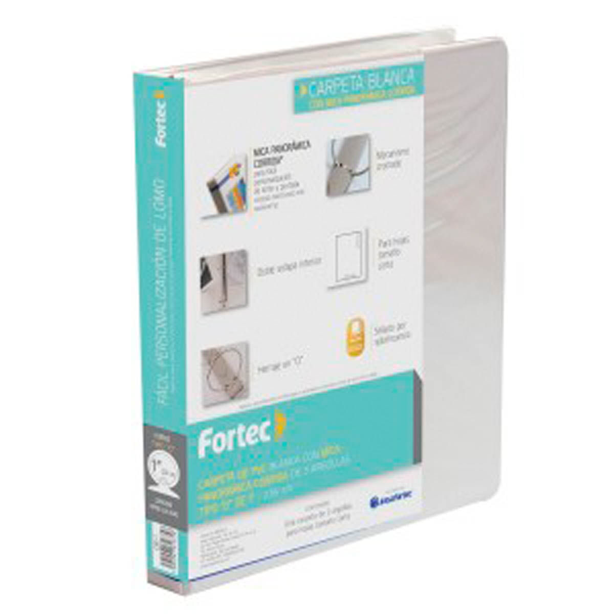 Carpeta Blanca de Vynil Carta Irasa