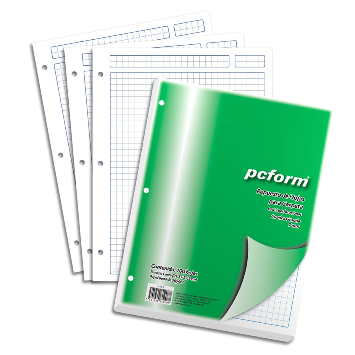 Repuesto Pcform Blanca C 7 100Hojas Cart