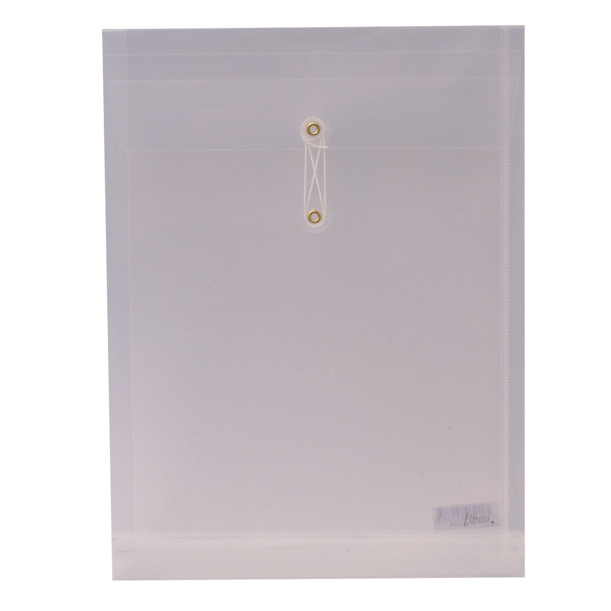 Sobre Vertical Libretto de Plástico 1 Pieza