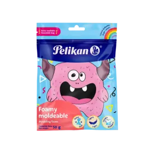 Foamy Moldeable Pelikan Rosa Bolsa con 50 gr Pz