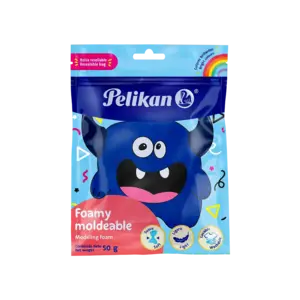 Foamy Moldeable Pelikan Azul Bolsa con 50 gr Pz