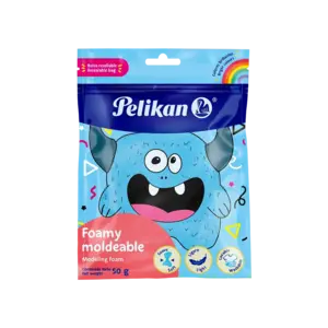 Foamy Moldeable Pelikan Azul Claro bolsa con 50 grm
