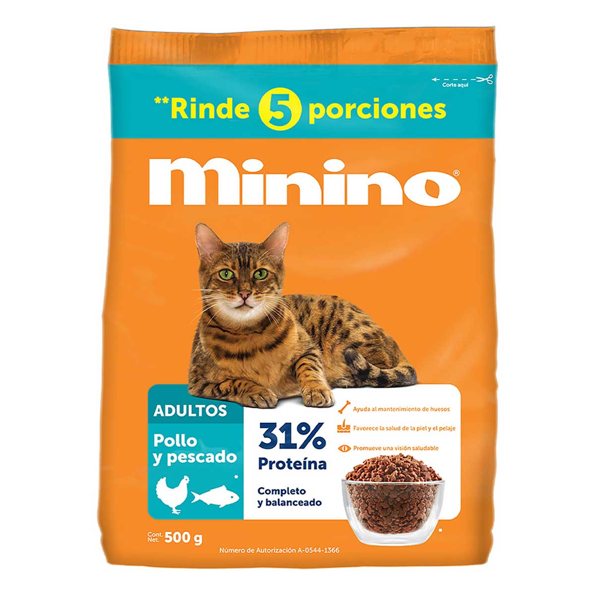 Alimento Minino 500 Gr