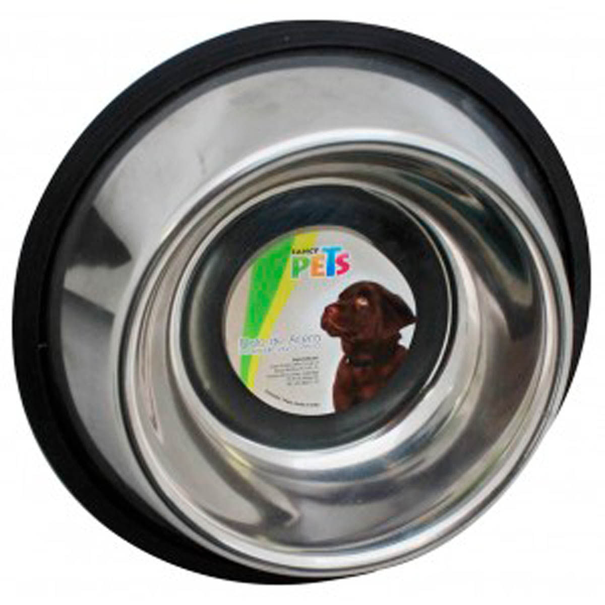 Plato de Acero Fancy Pets 16 Onzas