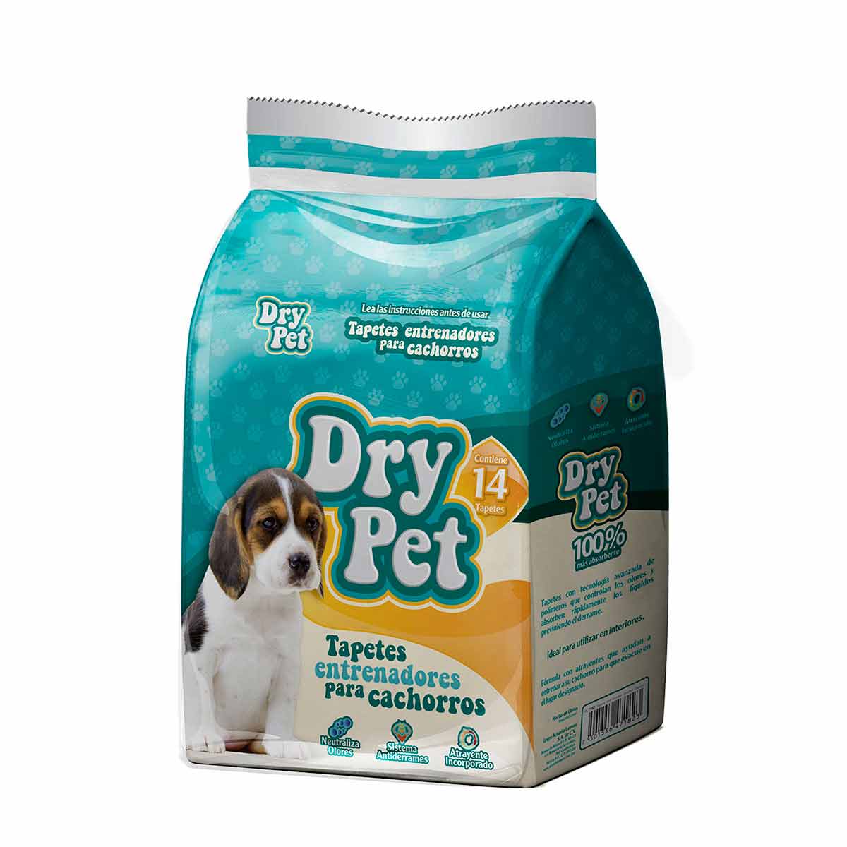 Tapete Entrenador Dry Pet 14 Piezas