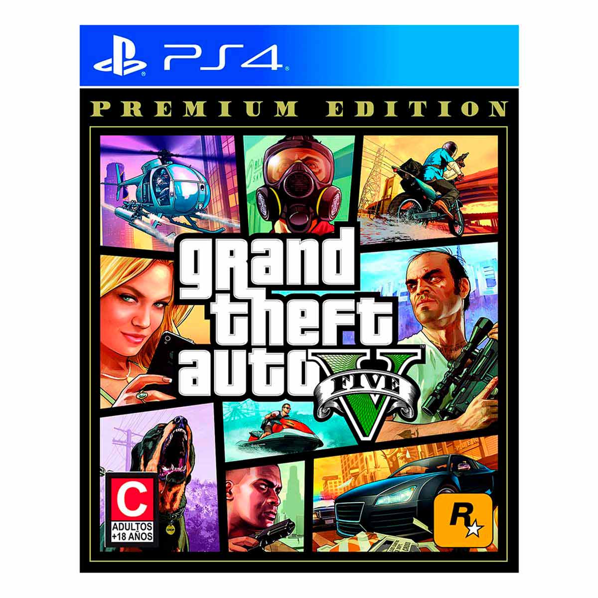 Videojuego Play Station 4 Grand Theft Auto V Premiun Edition