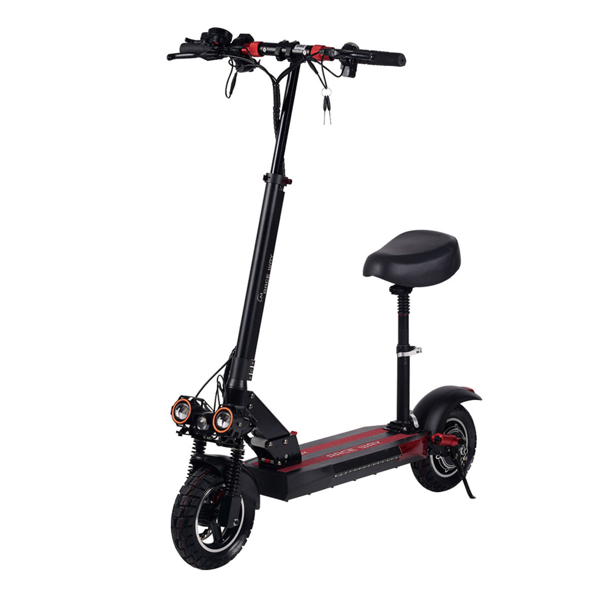 Scooter LMRACEWAY Eléctrico 2 Velocidades LMR-003 Negro