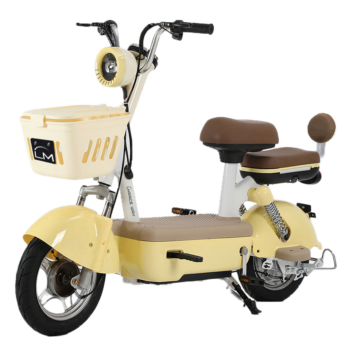 Motobici Eléctrica LMRACEWAY Beige 500W 35Km/H LMR-001