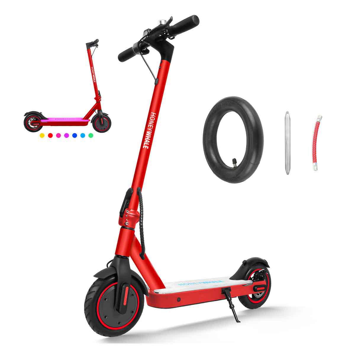Scooter Eléctrico Honeywhale S2V2 Rojo