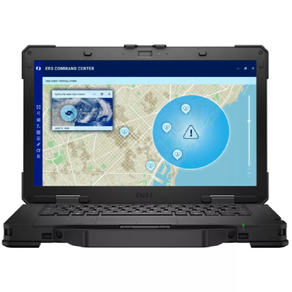 LAPTOP DELL PRO RUGGED 14 TOUCH CORE ULTRA 7 165U, 32GB, 1TB SSD, WIN 11 PRO, 5YR PROSUPPORT